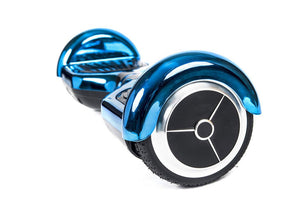 Blue 6" Chrome Swegway Hoverboard (Bluetooth)