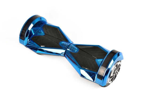 Blue 8" Chrome Swegway Hoverboard (Bluetooth)