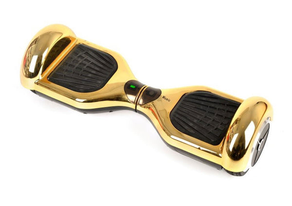 Gold 6" Chrome Swegway Hoverboard (Bluetooth)