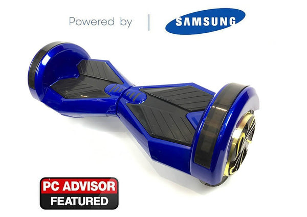 Graded Blue 8" Swegway Hoverboard (Bluetooth)