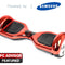 Red 6" Chrome Swegway Hoverboard (Bluetooth)