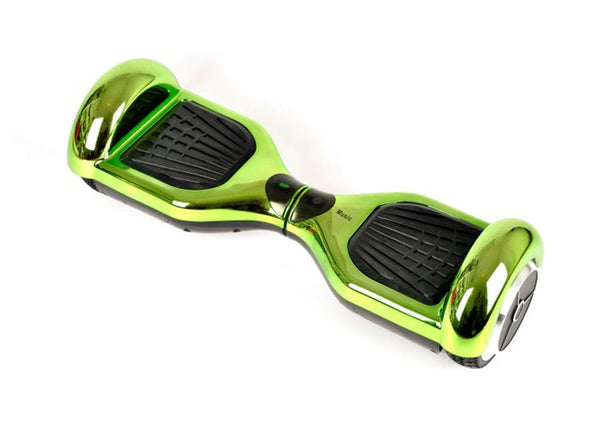 Green 6" Chrome Swegway Hoverboard (Bluetooth)