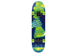 Poison Print Xootz Kids Double Kick Skateboard (31")