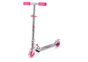 Two Wheel Kids Scooter with LED Lights (Pink)