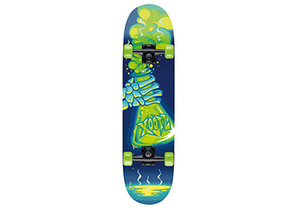Xootz Kid's Industrial Complete Double Kick Skateboard
